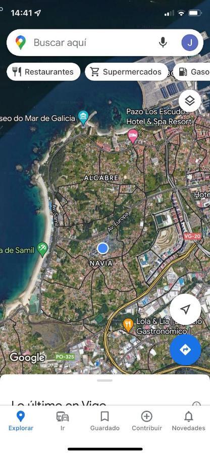 Apartament Samil Playa Vigo Zewnętrze zdjęcie
